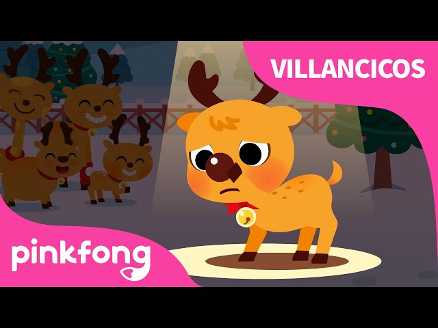 El Reno de Papá Noel 🦌| Villancicos de Navidad | Pinkfong Canciones Infantiles