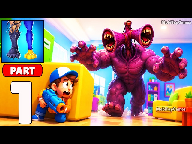 👾 Monster Horde Hide and Seek - Monster Evolution Escape Gameplay Walkthrough (iOS, Android)