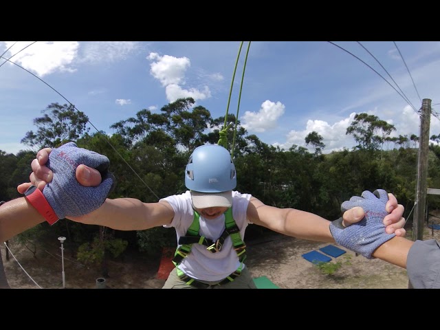 HIGH ROPES CHALLENGE HIGH V 保良局大棠渡假村