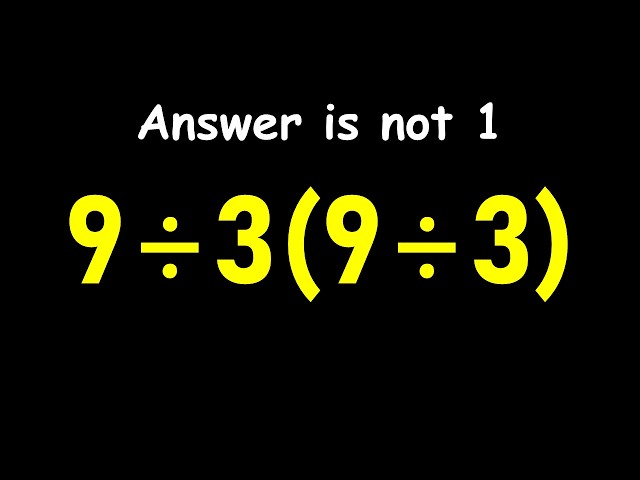 One Tiny Mistake Ruins This Entire Calculation!