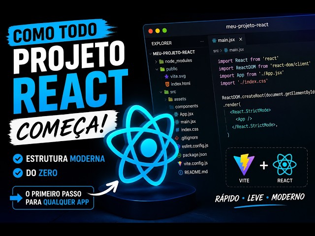 Como todo projeto React JS Começa