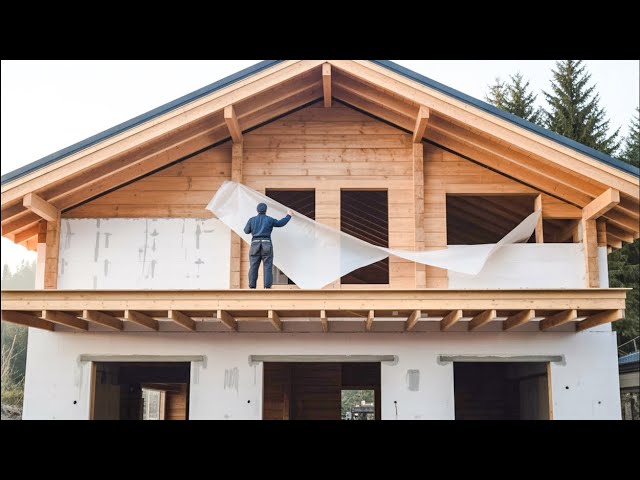 Man Builds Amazing DIY Wood Cabin in the Woods Start to Finish by @DmitryLukinDIY
