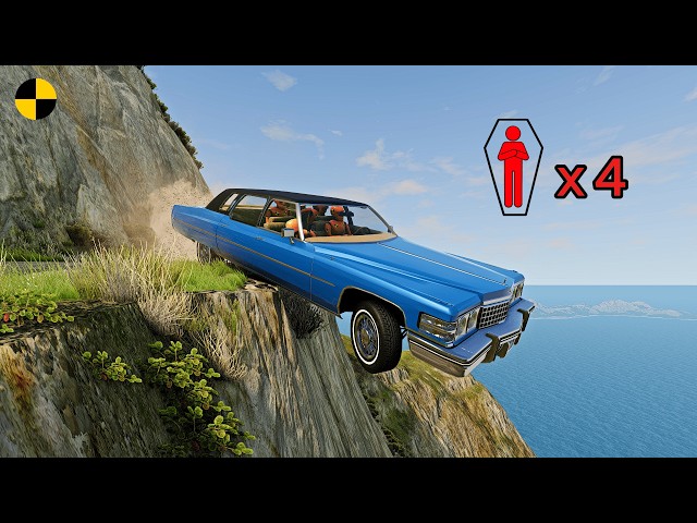 Realistic High-Speed Car Crashes in BeamNG.drive #164 | Ultra Detailed Crash Compilation