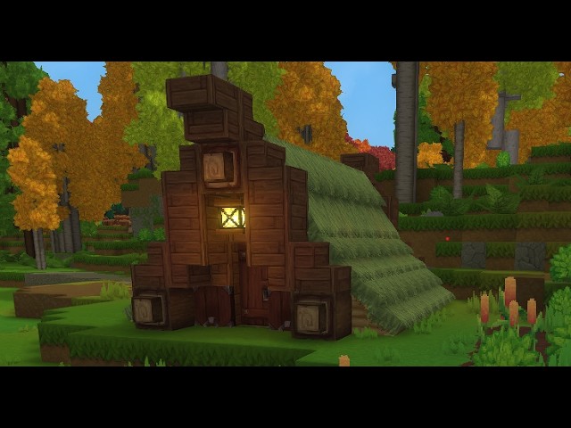 How To Build An Easy Camping Tent Hytale| Tutorial