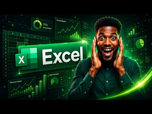 Microsoft Excel for Data Analysis,👌Complete Beginner Course | Module 1 & 2