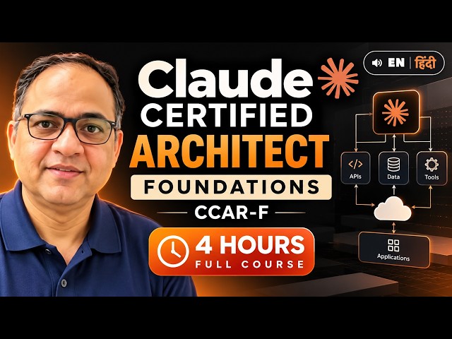 Claude Certified Architect – Foundations Full Course 2026