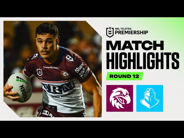 NRL 2026 | Sea Eagles v Titans | Match Highlights | Round 12