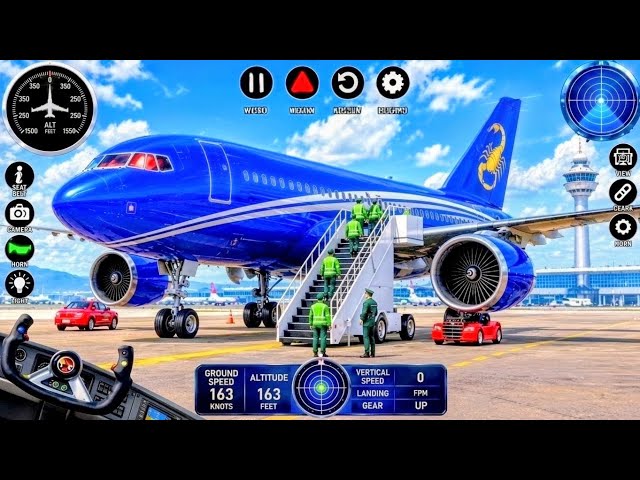 Flight Airplane City Pilot Simulator - Boeing Emergency Landing Goes Wrong 🚨✈️ (Android Gameplay