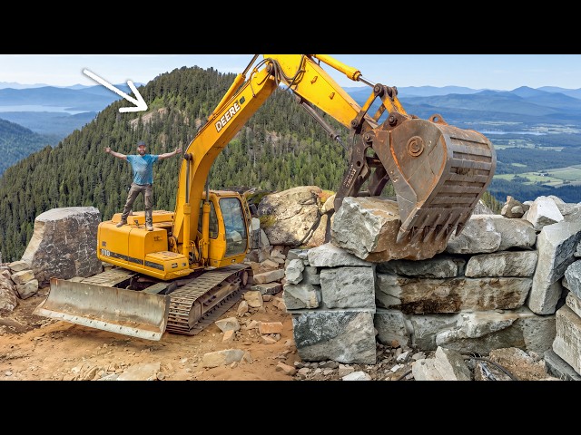 Building a Rock Cabin to Last 1,000 Years on My Mountain