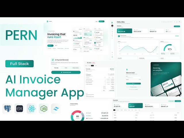 Full-Stack AI Invoicing & Billing App Tutorial | React, Node.js, Postgres & Google Gemini