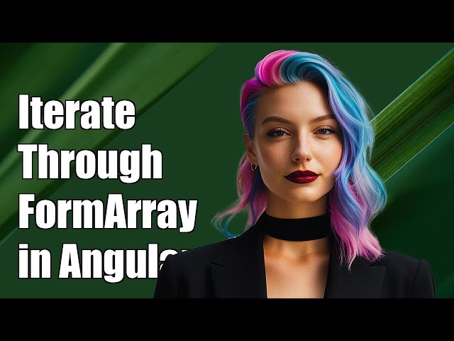 How to Iterate Through FormArray of FormGroups with *ngFor in Angular