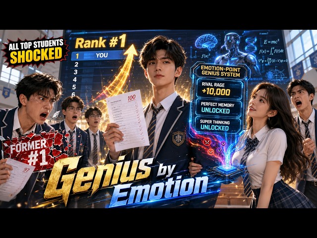 Average Student Unlocks a Rage System—Every Genius He Breaks Makes Him Smarter!【Genius by Emotion】