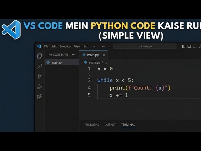 Python  Code Kyse Run Kare Visual Studio Code Mein