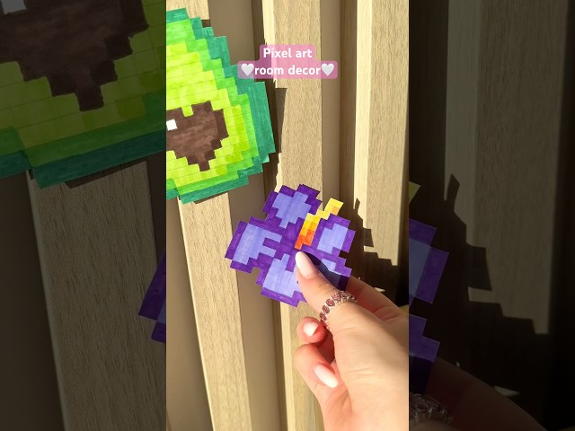 Pixel art room decor idea💕