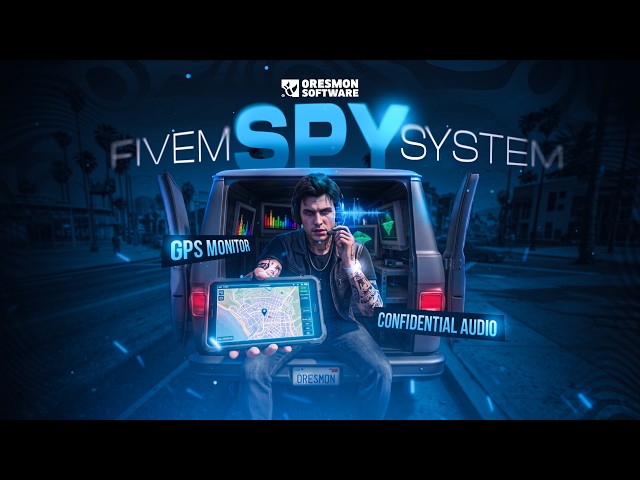 Fivem Spy System - (Voice Listener , Gps, Custom Props)