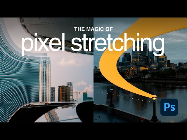 How to create cool effects in Photoshop | Pixel stretching tutorial