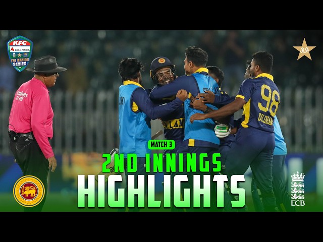 2nd Innings Highlights | Sri Lanka vs England | Match 3 | Pakistan ODI Tri-Series 2026 | PCB | MZS1K