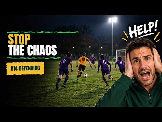 U14 Defending Drills: Fix 3 Common Problems
