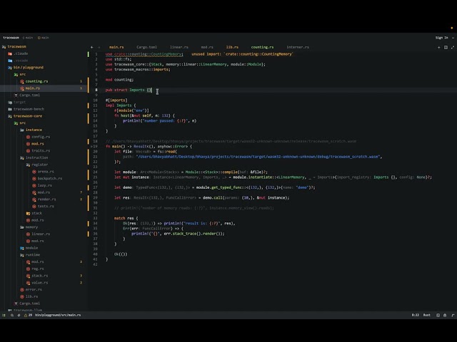 TraceWasm: IICT 2026 SegFault Demo