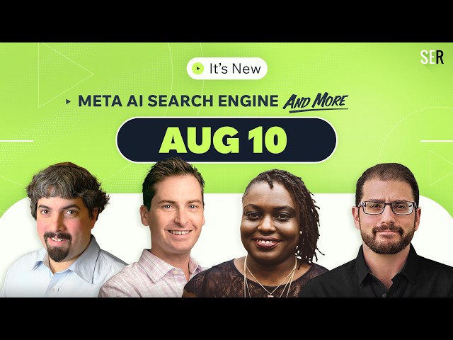 It's New 8/10: META AI search coming, AI Google home page, strong ad labels & ChatGPT Ads updates