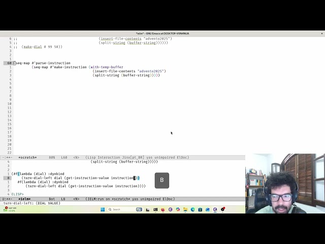 O milagre natalino com Elisp: Map sem Reduce