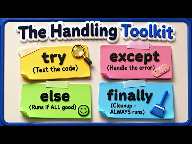 error handling python class 10