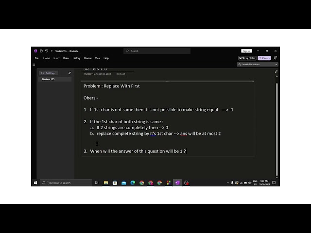 Replace with first | CodeChef starter 155
