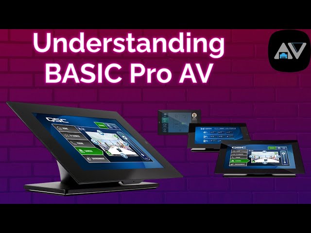 Understanding Basic Pro Audiovisual