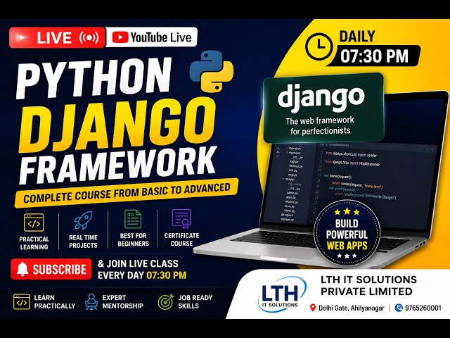 Django Framework Full Course in Marathi | Python Django Tutorial for Beginners | Day 04 |