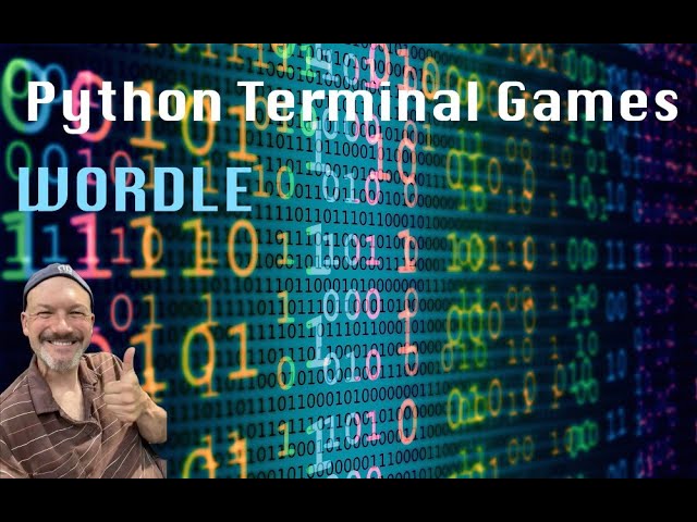 Python Games - Wordle Code Along 1 - Setup & Constructor