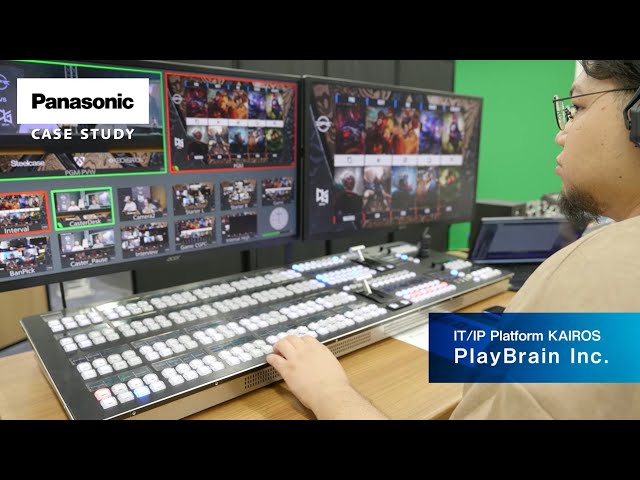 Case Study | PlayBrain Inc: Enhancing League of Legends Tournament Streaming with KAIROS | Panasonic