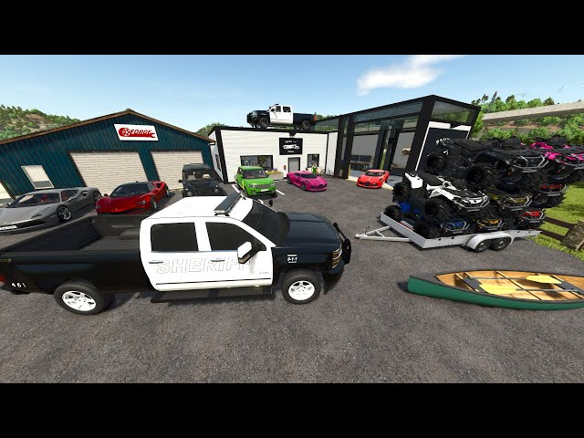 Police Arrest Millionaire in Secret Hideout | Farming Simulator 25