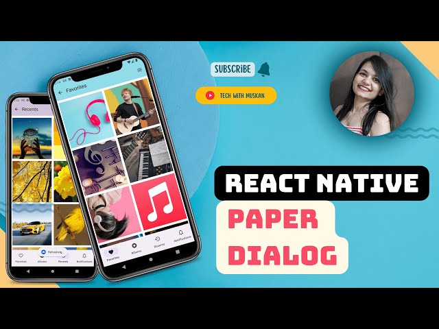 #14 Mastering React Native Paper Dialogs | Interactive Pop-Up Components | React Native Paper Series