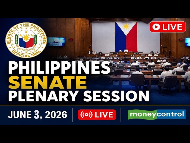 Philippines Senate LIVE: Senate of the Philippines Holds Plenary Session No. 70 | JUNE 03, 2026