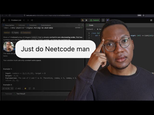 Speedrunning Neetcode's Leetcode List (Arrays)