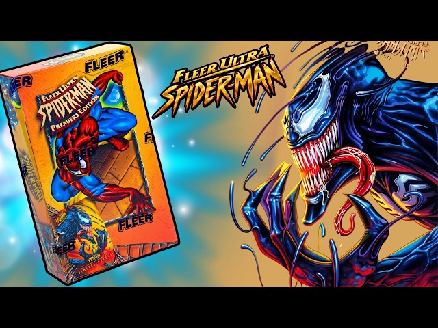 Unboxing a Sealed 1995 Fleer Ultra Spider-Man Box! | Marvel Trading Cards Nostalgia