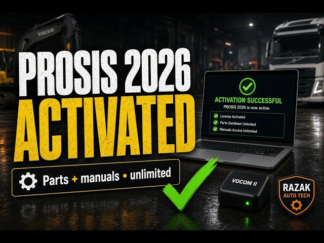Volvo PROSIS 2026 Offline Install & Activation Tutorial | Full