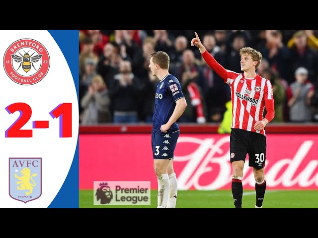 Brentford vs Aston Villa 2-1 Roerslev & wissa Goals - All Extended Highlights Premier League