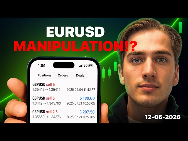 EURUSD MASSIVE MANIPULATION, GER40 LONGS! - Forex Market Outlook Ep. 191
