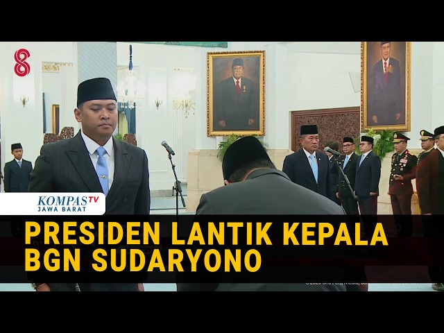 (7/22/26) Prabowo Inaugurates Sudaryono as Head of BGN and Several Other State Officials