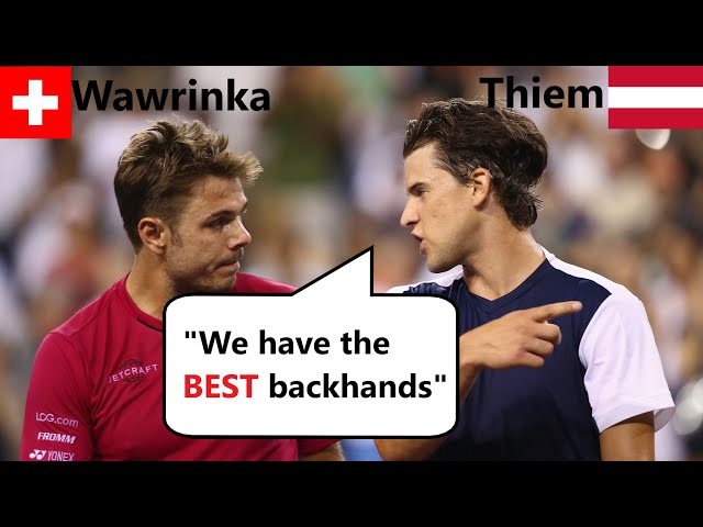 When Dominic Thiem meets Stan Wawrinka... (Indian Wells 2017)