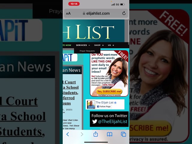 ElijahList.com Mobile Website Audit