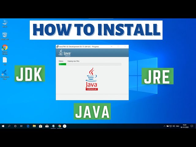How to Install Java JDK JRE on Windows 10 2021