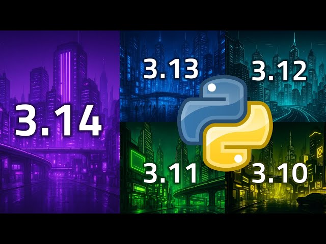 Python 3.14 vs 3.13 / 3.12 / 3.11 / 3.10 ⚡ Speed Test (AMD & Intel)