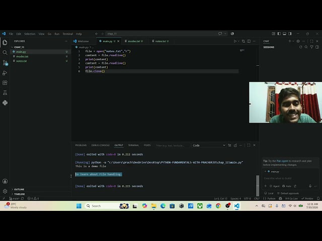 chap 11 : File Handling
