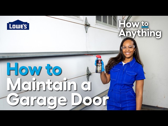 How to Maintain a Garage Door | How To Anything
