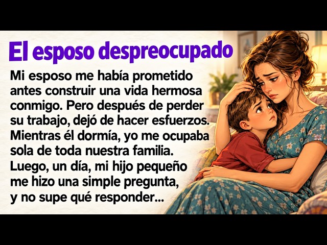THE LAZY HUSBAND |  START TO UNDERSTAND Spanish With This Story (A1 /A2)