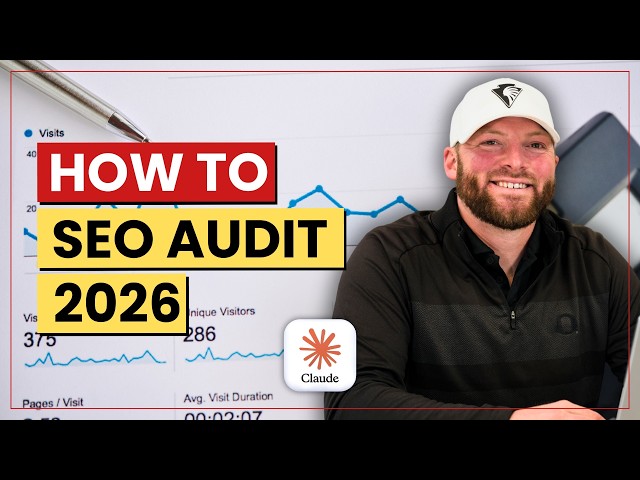 How to Do an SEO Audit in 2026 (Using AI) — Full Step-by-Step Tutorial