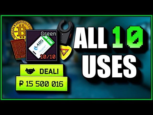 How much can you make off a single Green Keycard - Tarkov PvE