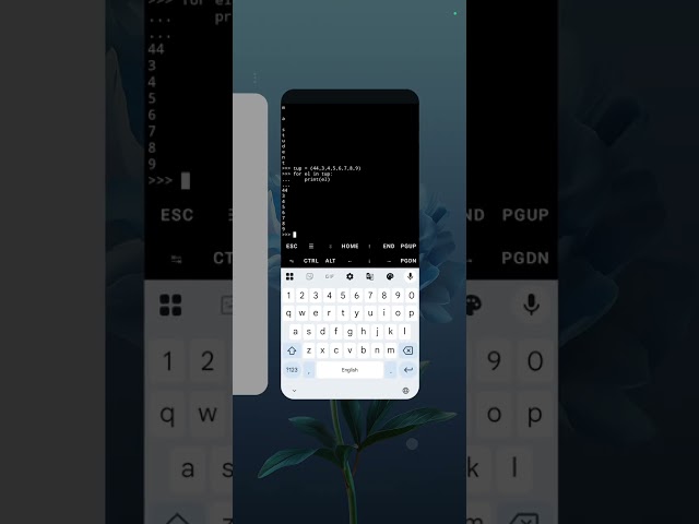 Python For Loop, range() Function & pass Statement in Termux (Mobile Python Tutorial)